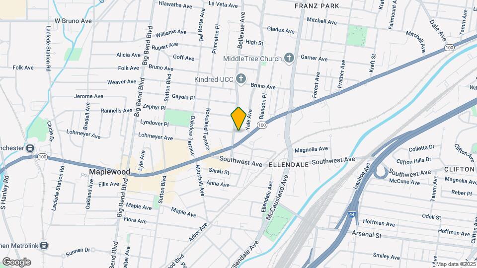 7166 Lyndover Pl, Unit C Mapa y Detalles de la Ubicación