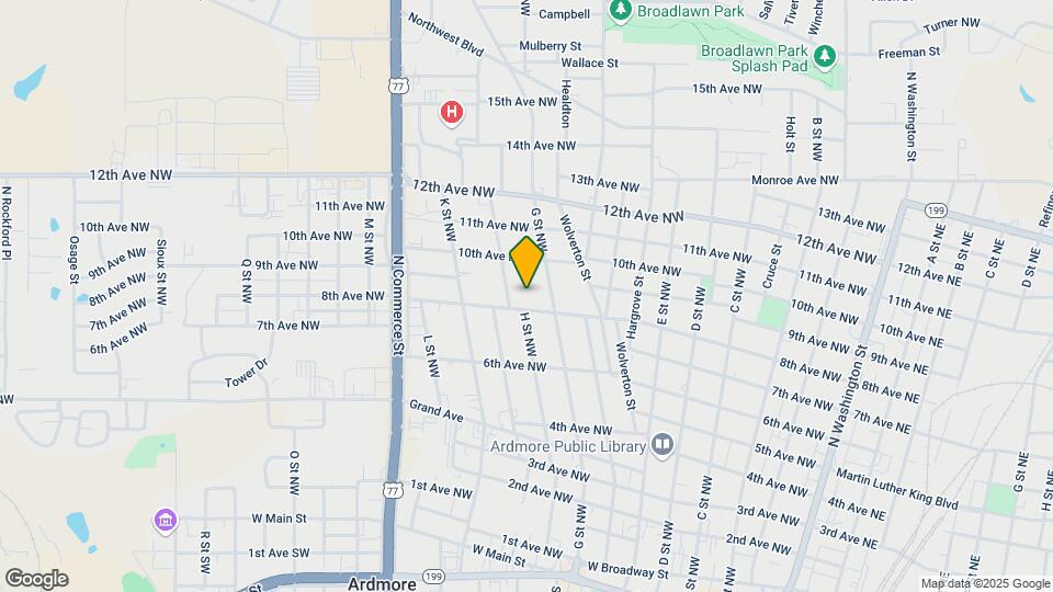 735 8th Ave NW Map and Location Details