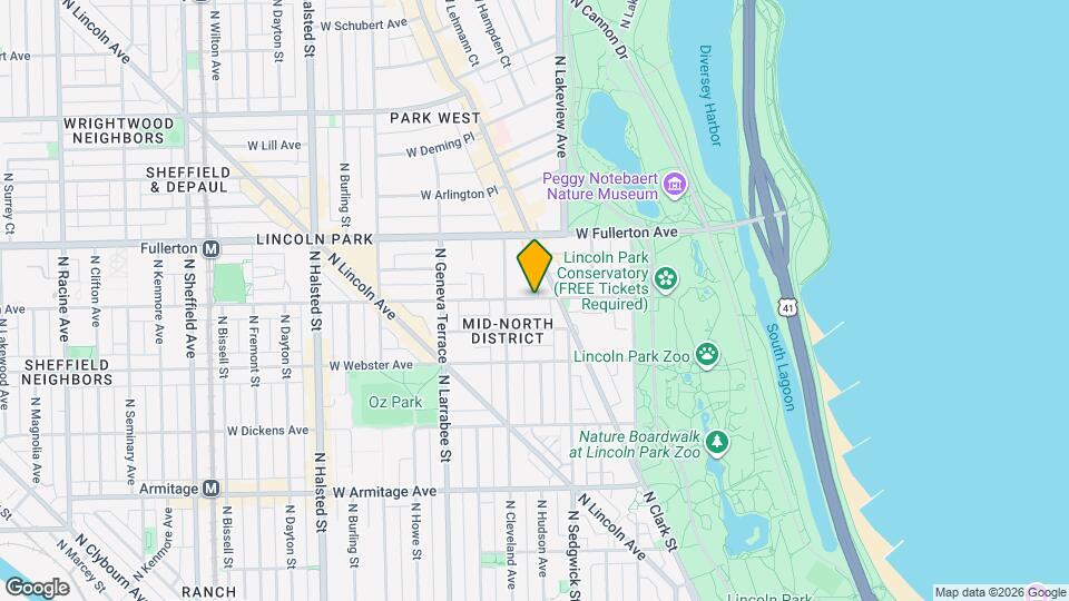 429.5 W Belden Ave Map and Location Details