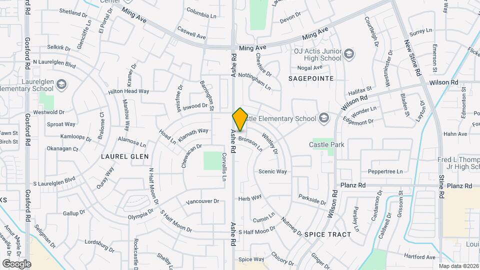 6508 Bronson Ln Map and Location Details