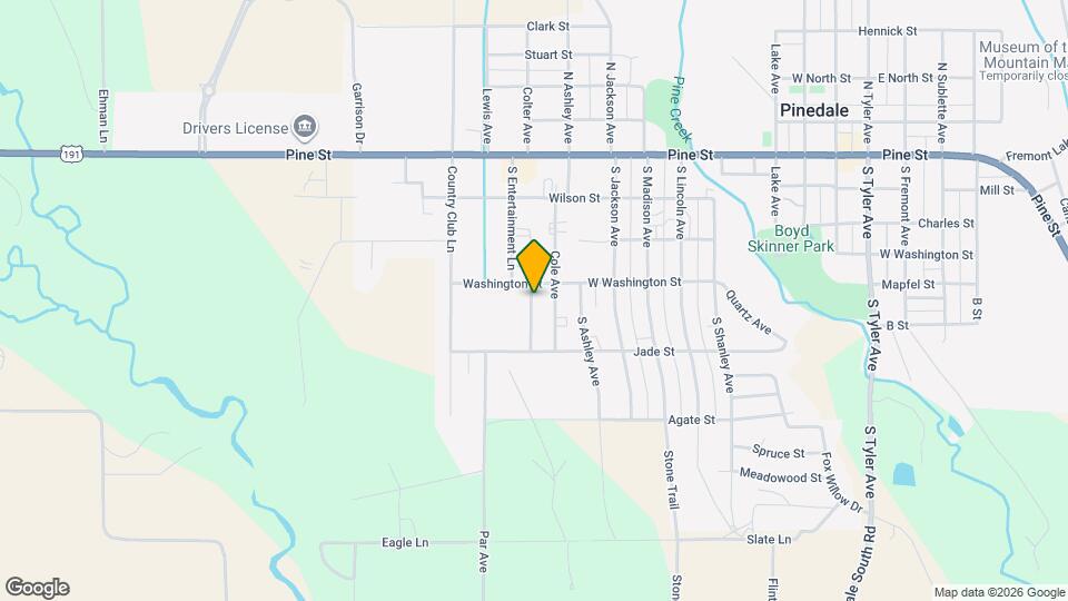 347 Colter Loop Map and Location Details