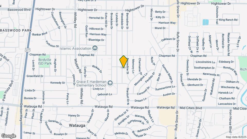 6540 Wooddale Dr Map and Location Details