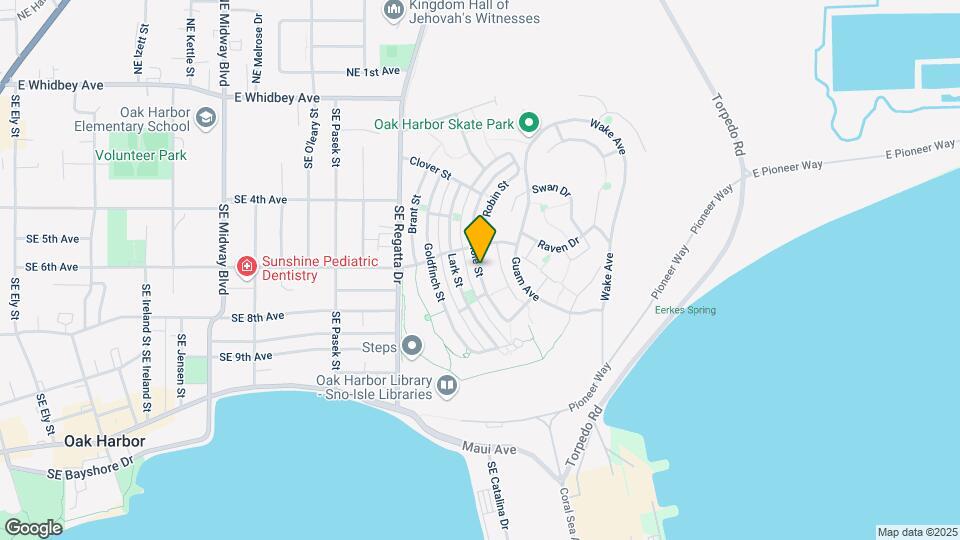 Naval Air Station Whidbey Island Map and Location Details