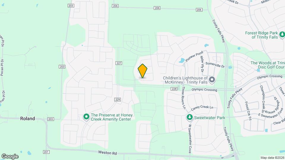 2544 Finch Holw Dr Mapa y Detalles de la Ubicación