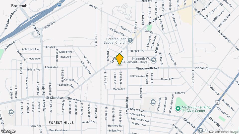 13517 Woodworth Rd Map and Location Details