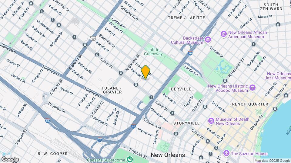1902 Iberville St Map and Location Details