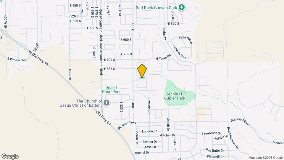 2545 Bella Vista Dr Map and Location Details