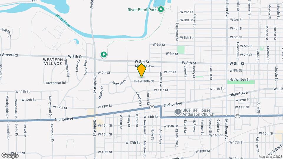 1910 Hst W 10th St Map and Location Details