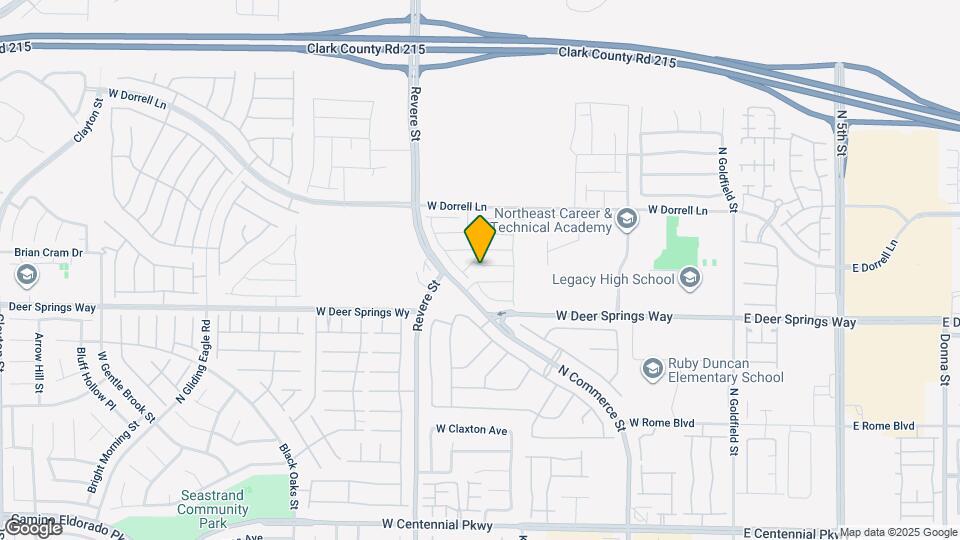 545 Ruby Mesa Ave Map and Location Details