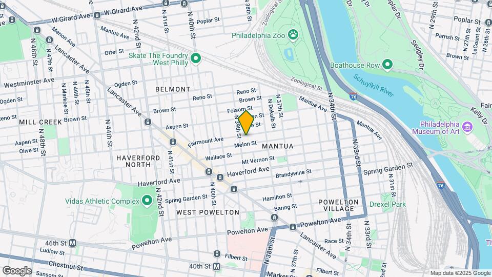 3856 Fairmount Ave Map and Location Details