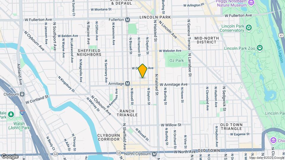 2015 N Fremont St, Unit 1 Map and Location Details