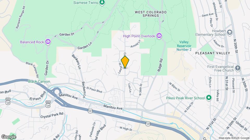 408 Columbia Rd Map and Location Details