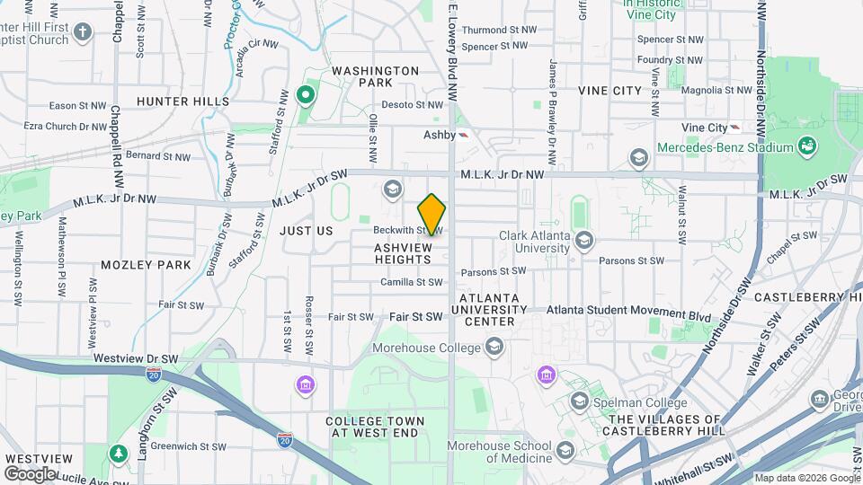 945-947 Palmetto Ave SW Map and Location Details