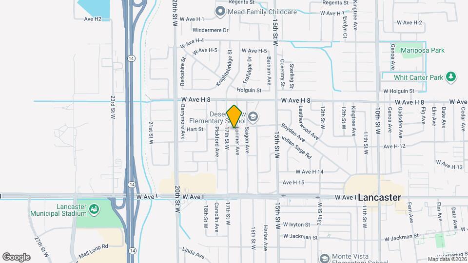 45433 Lorimer Ave Map and Location Details