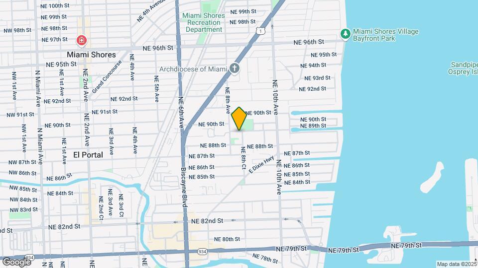 840-846 NE 89th St Mapa y Detalles de la Ubicación