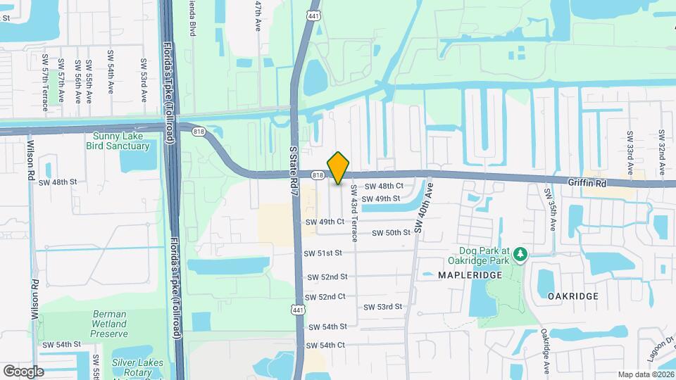 4851 SW 44th Ave Map and Location Details