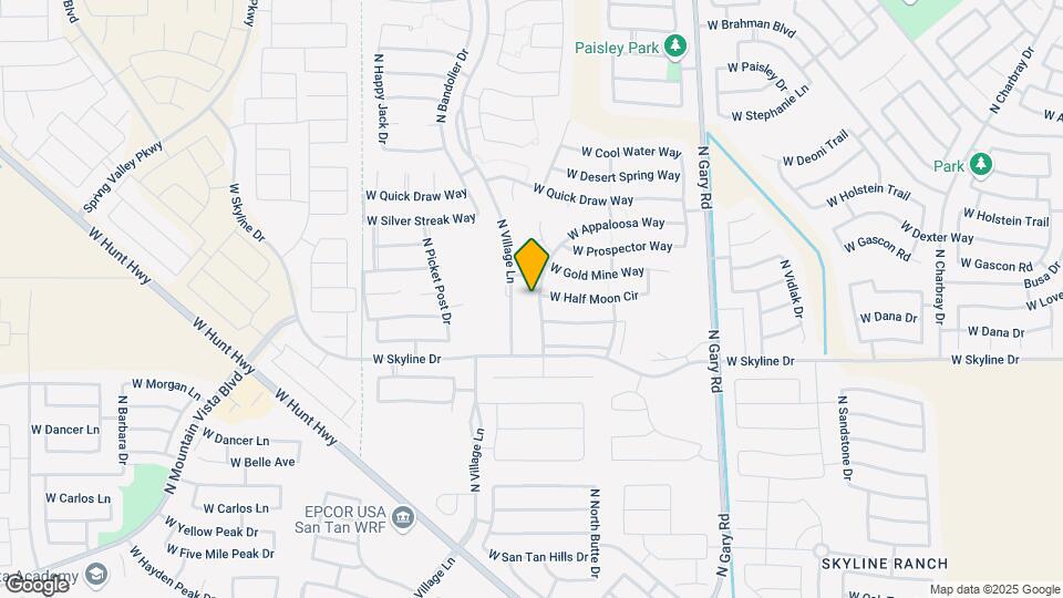 34516 N Appaloosa Way Map and Location Details