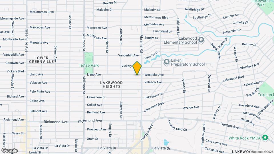 6358 Llano Ave Map and Location Details
