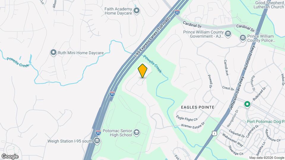 3581 Eagle Ridge Dr Map and Location Details