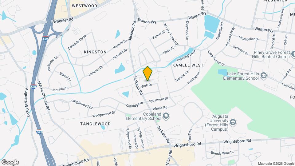 3221 York Dr Mapa y Detalles de la Ubicación