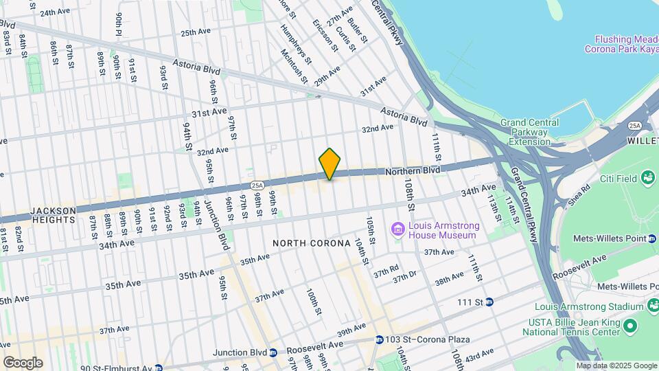 33-26 103rd St Mapa y Detalles de la Ubicación