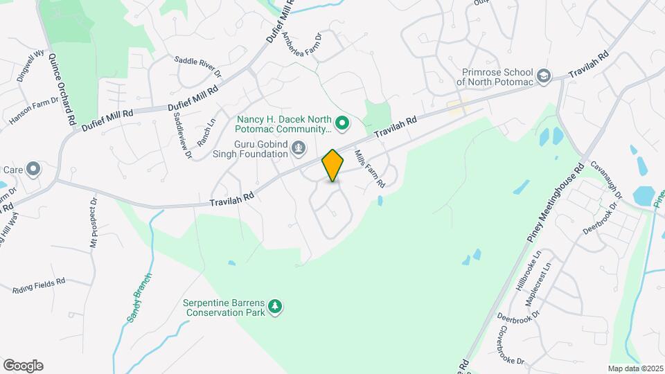 11401 Crownwood Ln Map and Location Details