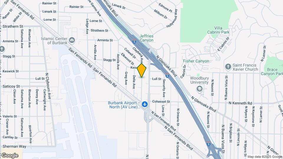 7637 N Claybeck Ave, Unit 9V Map and Location Details