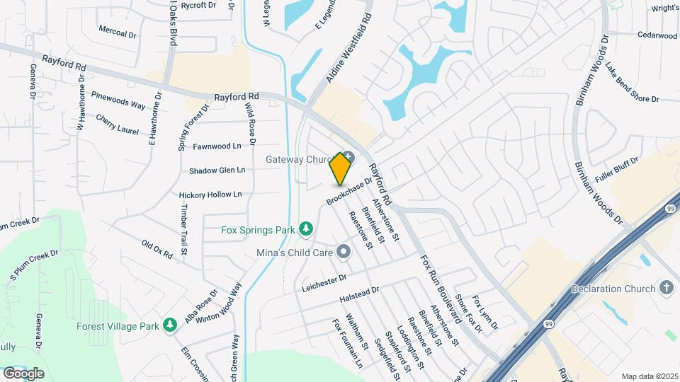29631 Brookchase Dr Mapa y Detalles de la Ubicación
