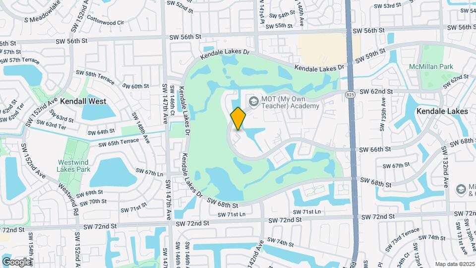 6225 SW Kendale Lakes Cir Map and Location Details