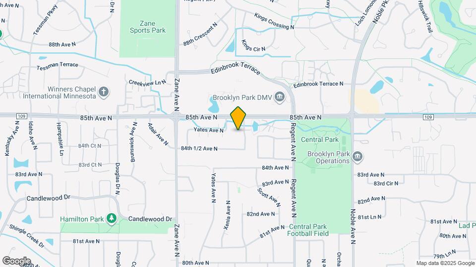 8433 Toledo Ave N Map and Location Details
