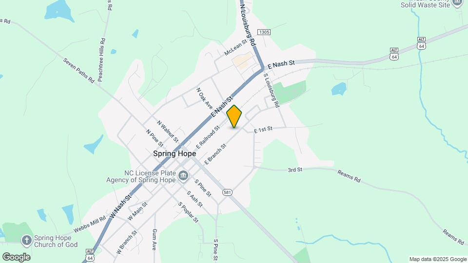 321 E Branch St Map and Location Details