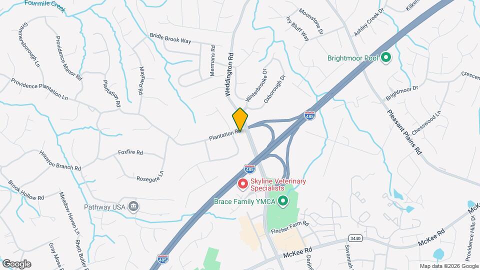 2611 Plantation Rd Map and Location Details