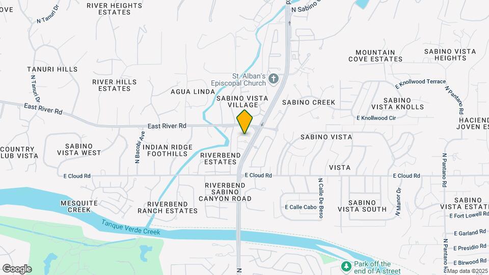 3515 N Sabino Canyon Rd, Unit 020.840753 Map and Location Details
