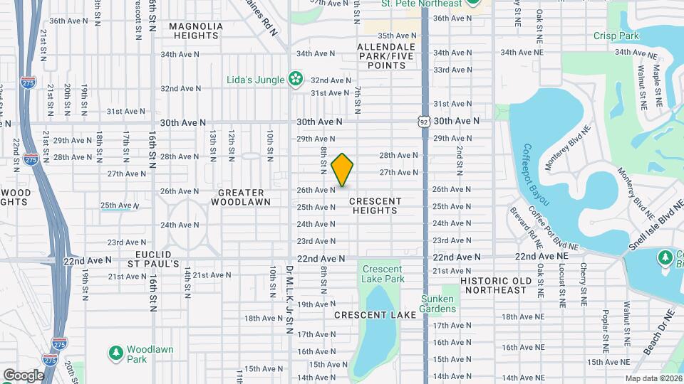 746 26th Ave N Mapa y Detalles de la Ubicación