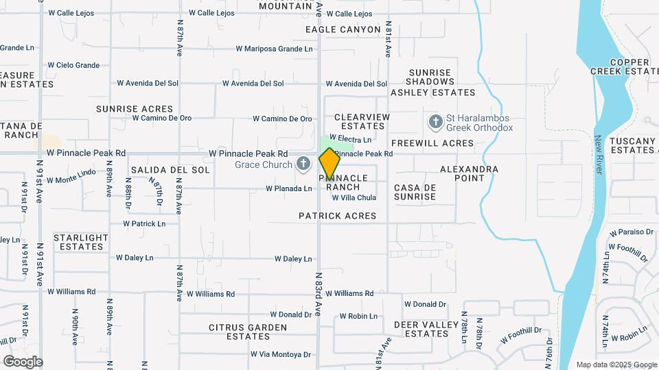 23200 N Paseo Laredo Ln Map and Location Details
