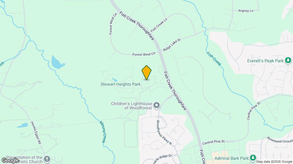 628 Silver Pear Ct Map and Location Details