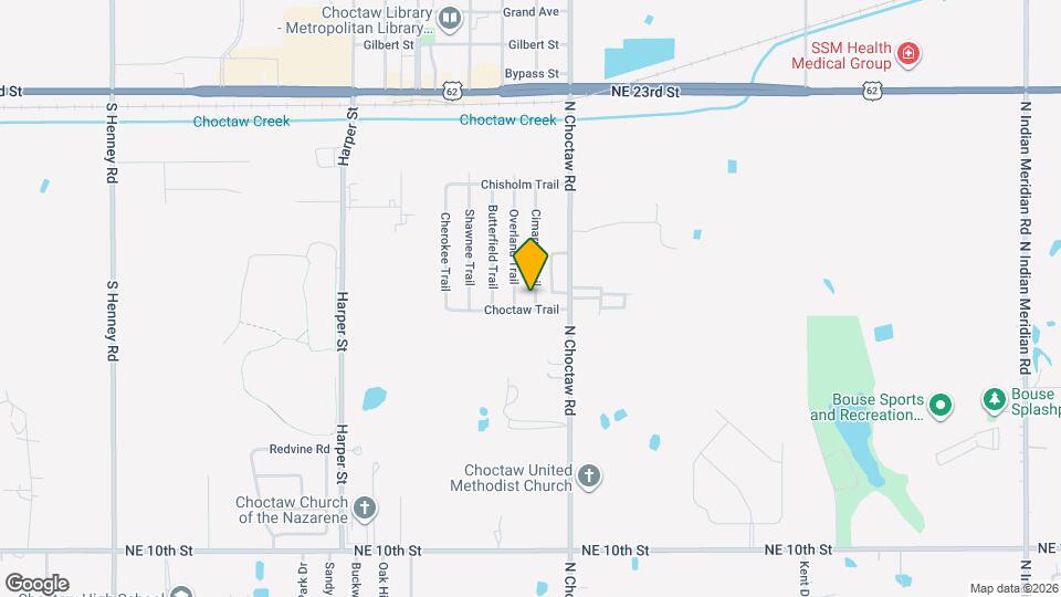 1705 Cimarron Trail Map and Location Details