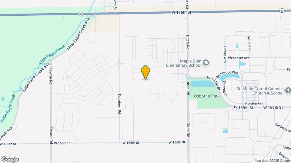 16924 Sandhurst Pl Map and Location Details