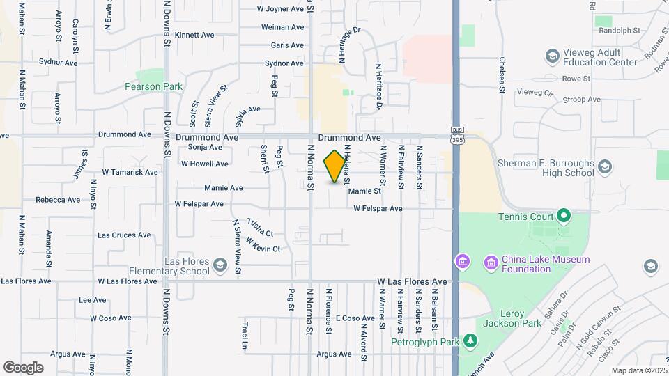 720 N Florence St Map and Location Details