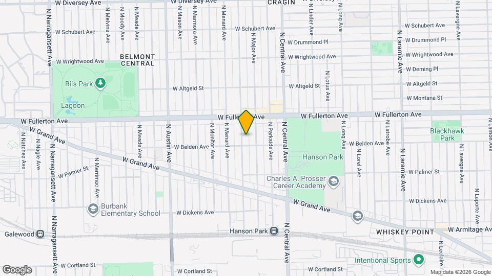 2315 N Mango Ave Map and Location Details