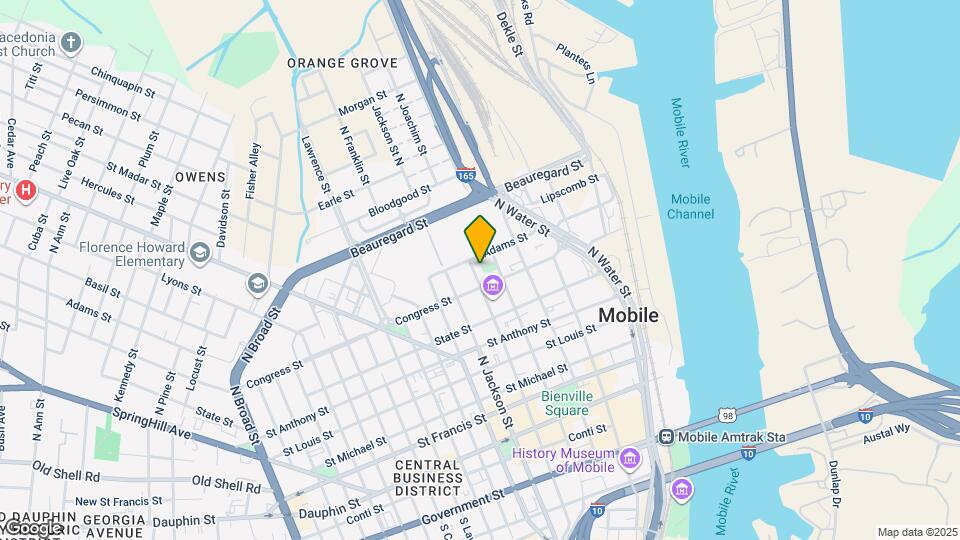 308 N Joachim St Map and Location Details