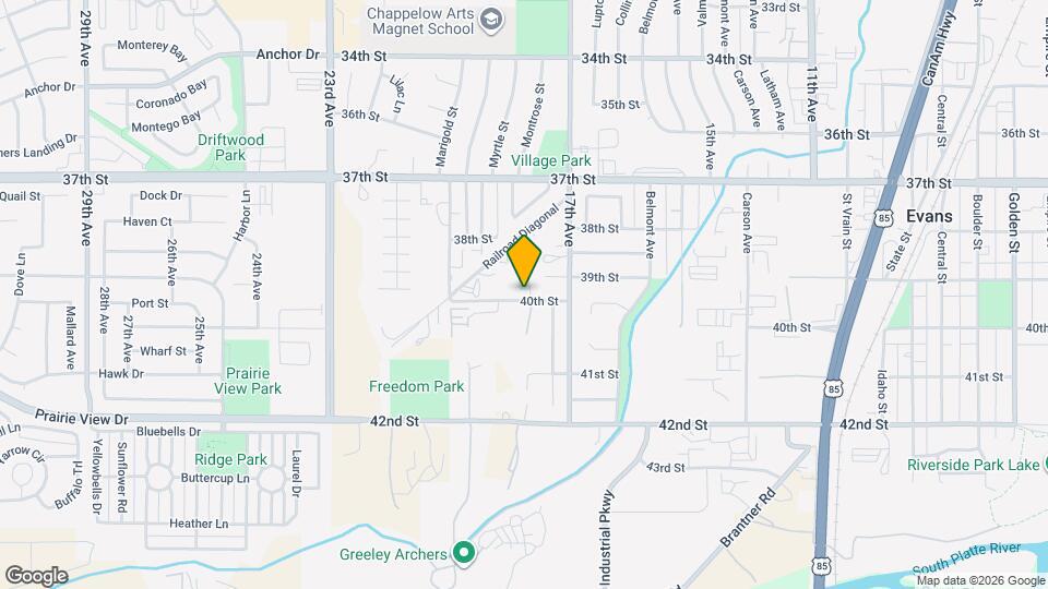 1759 Rowan Ln Map and Location Details