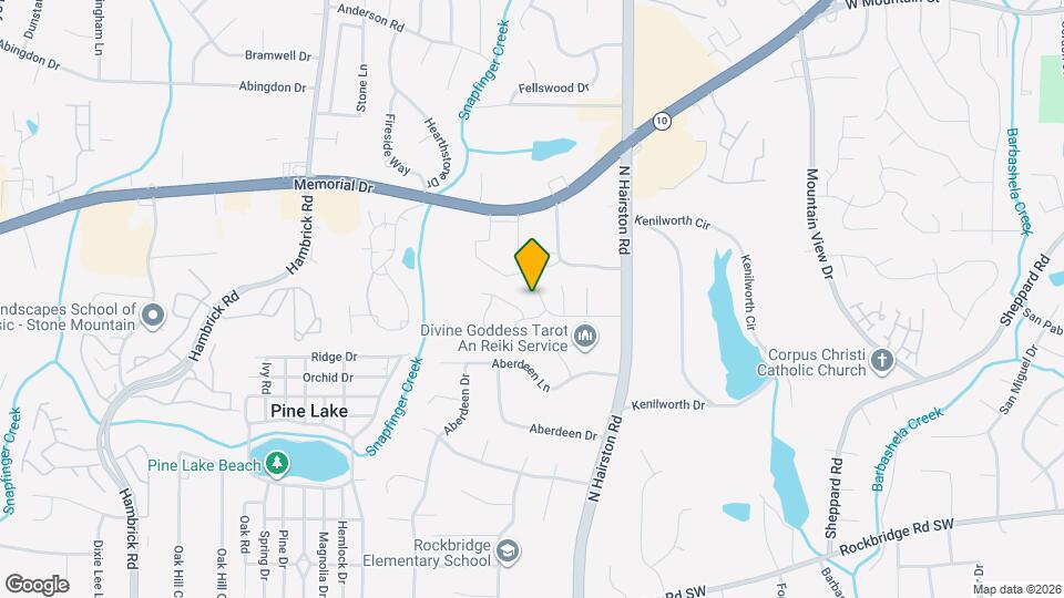 4699 Hairston Crossing Rd Map and Location Details