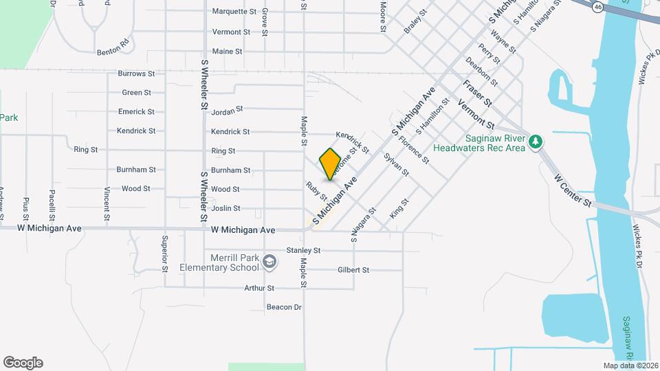 521 Meade St Map and Location Details