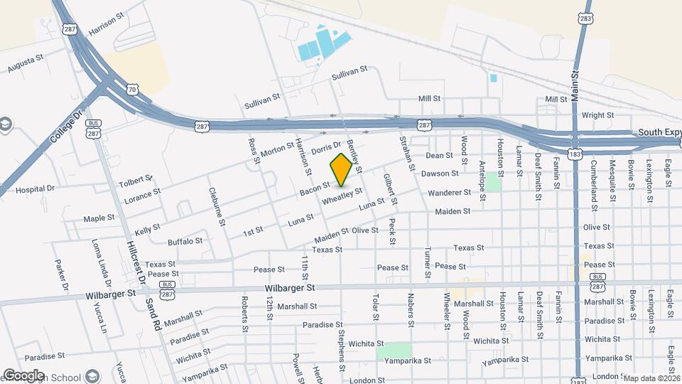 2930 Wheatley St Map and Location Details