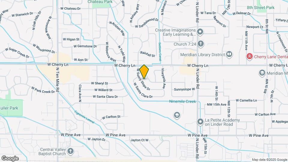 2226 W Sunny Slope Dr Map and Location Details