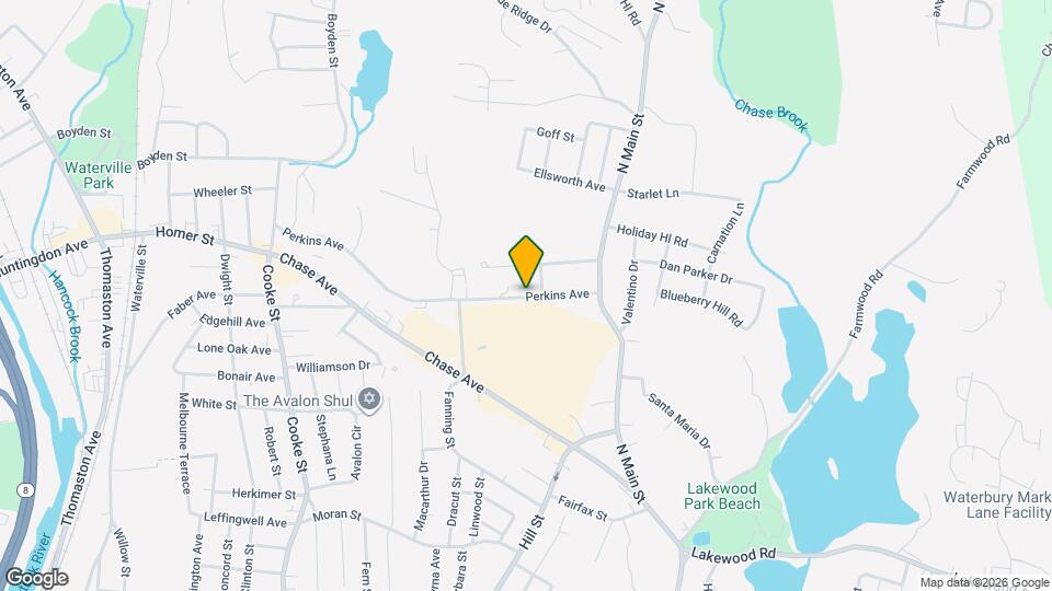 126 Perkins Ave Map and Location Details