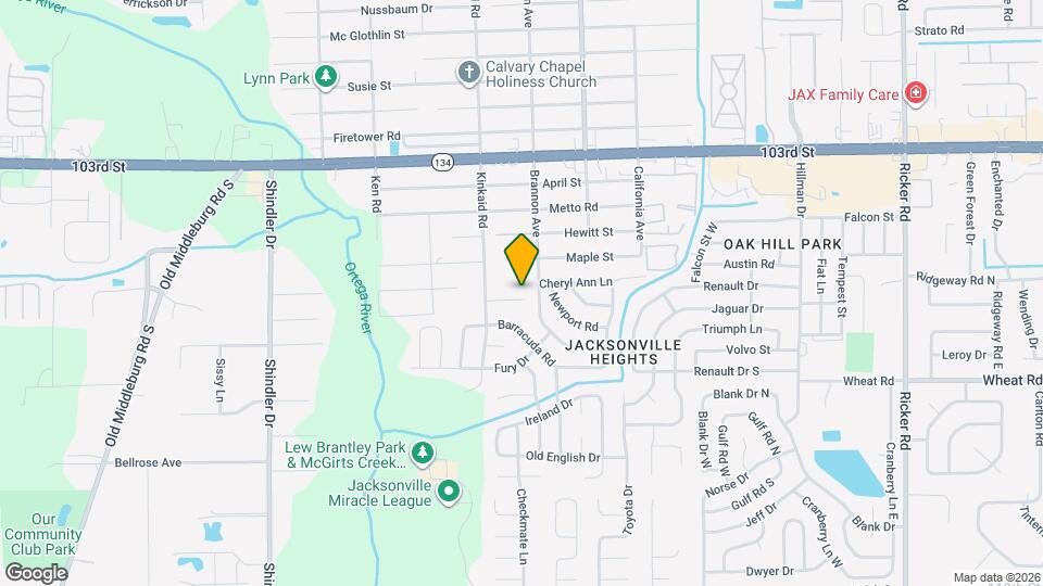 8325 Homeport Ct Map and Location Details