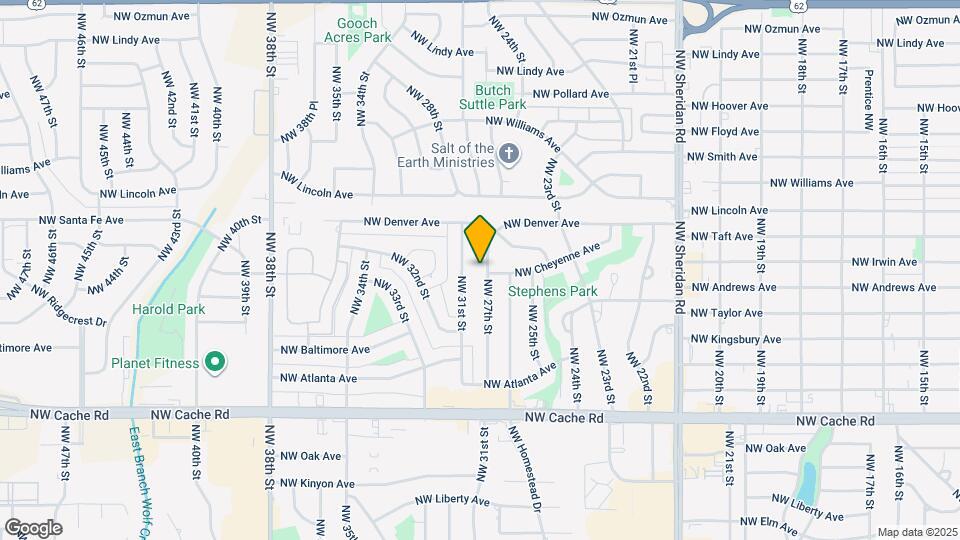 1644 NW 27th St Map and Location Details