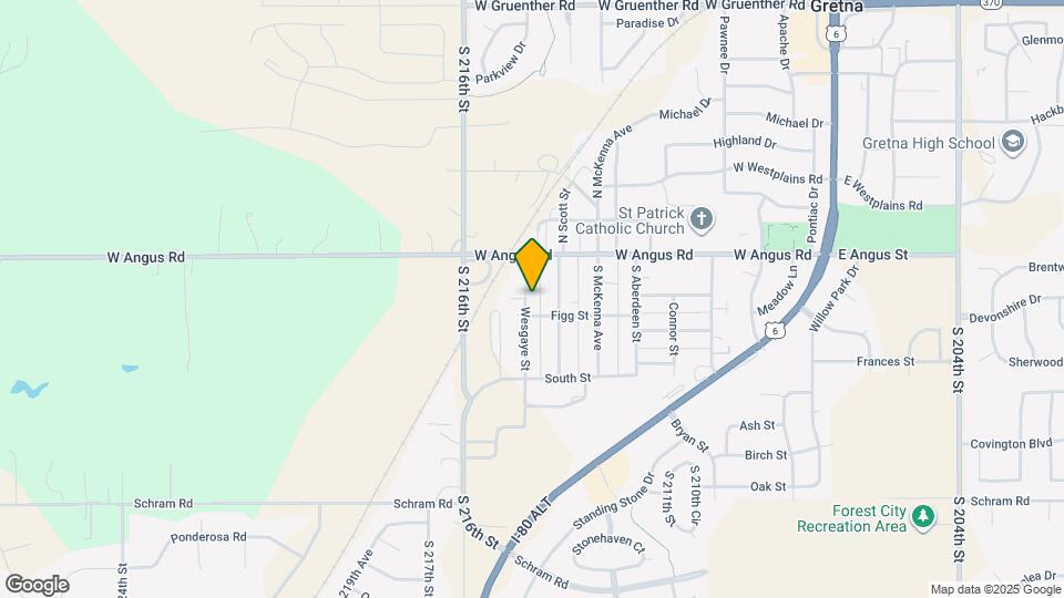 127 Wesgaye St Mapa y Detalles de la Ubicación